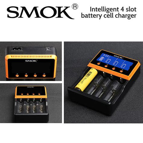 best 4 slot charger vape|SMOK Intelligent 4.